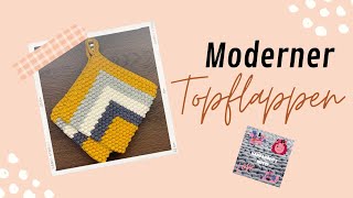 Moderne Topflappen aus Noppen [upl. by Uttasta263]