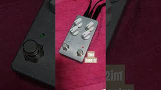 Booster tone control2in1 guitar guitarpedals [upl. by Okikuy]