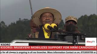 KISORO MUSEVENI MOBILIZES SUPPORT FOR NRM CANDIDATE [upl. by Derej]