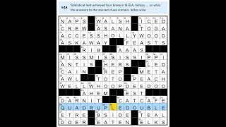 🎉 Monday NYT Crossword 28OCT2024  SPOILERS [upl. by Eillor]