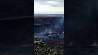 Kilauea Volcano Halemaumau Crater bigisland kilaueavolcano [upl. by Montana]