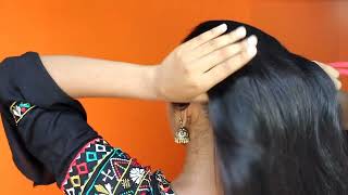 Easy everyday hairstyle For girl With Banana Clip । Easy Cute And Quick hairstyle [upl. by Rabush]