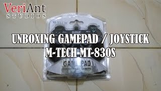 Unboxing Gamepad  Joystick  Stik PC MTECH MT830S [upl. by Ariamo]