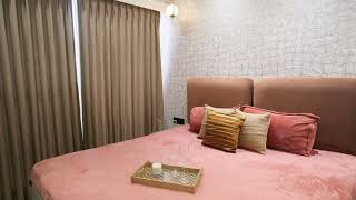 3BHK Luxury Interiors Mahagun Mywoods Noida by Woodofa Interiors [upl. by Ludlow]