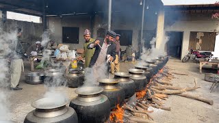 Muslim Wedding Food  Walima Ceremony Food Preparation for 500 People [upl. by Fox]