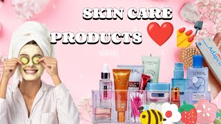 My Skin Care Products 💅 acne\oily skin [upl. by Raeann]