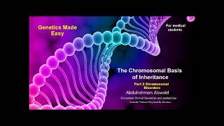 33 Chromosomal Basics of Genetics Introduction to Chromosomal Disorders polyploidy amp aneuploidy [upl. by Spillihp553]