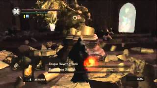 Dark Souls  Smough and Ornstein  Caestus and Dragon Bone Fist kill [upl. by Adnorrahs]