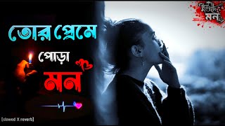 পোড়া মন  বুক ফাটা কষ্টের গান  PORAMON SONG  BEST SAD SONG EVER  BANGLA SAD SONG  LOFI VERSION [upl. by Radbourne]