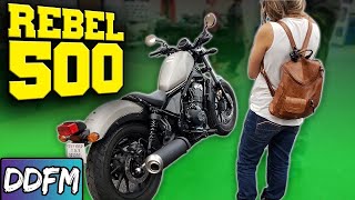 NEW BIKE 2018 Honda Rebel 500 [upl. by Lepley]