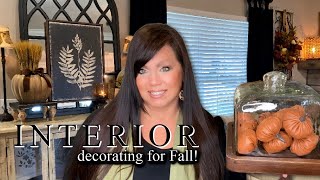 Interior Decorating For Fall  Modern Farmhouse Style  Pop Up Video [upl. by Garceau454]