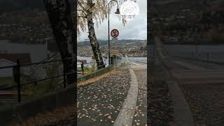 Cycle tour in Lillehammer nice view of the Vingnes bridge [upl. by Negroj]