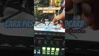 Cara pakai soundcard H500 audiolive h500 soundcard carapakaisoundcardh500 [upl. by Roxanna144]