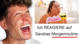 Luca reagiert auf SANDRAS MORGENROUTINE [upl. by Coralie]