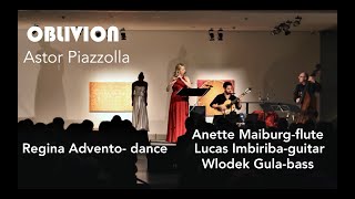 Astor Piazzolla Oblivion Flute Tango Argentina [upl. by Elegna]