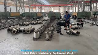 Stainless steel wire drawing machine production and annealing process （ss wire） [upl. by Hephzipah]