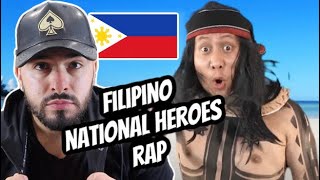 🇵🇭 Filipino National Heroes Rap  Mikey Bustos British REACTION [upl. by Langdon880]