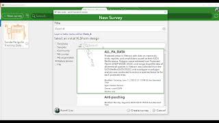 Upload existing excel file as survey on Survey123 [upl. by Hooke]