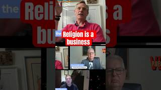 Is religion needed vaguelynews shorts youtubeshorts podcast religion business megachurch [upl. by Kcirredal]