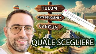 Miglior destinazione in Riviera Maya tra Playa del Carmen Cancun e Tulumimmobili affitti vacanze [upl. by Ashbey]