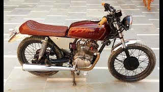 Scrambler Build  FINAL PART  Motorcycle Modification [upl. by Hannibal788]