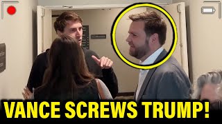 Watch JD Vance RUN AWAY after HUGE FAIL ON VIDEO [upl. by Lissner]