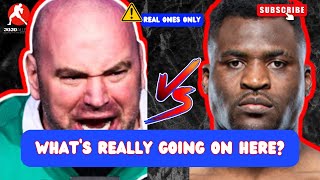 Breakdown of Francis Ngannou vs Dana White WHY WOULD I LIE⁉️ [upl. by Kane]