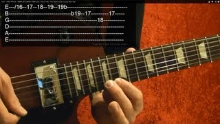 November Rain Solo 2 Guitar Lesson by Guns N Roses [upl. by Dazhahs]