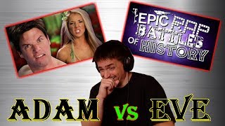 Adam vs Eve Epic Rap Battles of History  REACTION [upl. by Gefen]