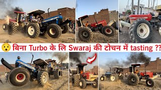 😵Swaraj 855 Vs New Holland 5620 Tractor Tochan  Miss u Nishu bhai 💔😭🚜 [upl. by Bess]