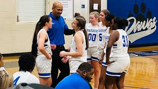 RECAP Marbury Bulldogs v Autaugaville Eagles  Varsity Girls Basketball  SENIOR NIGHT [upl. by Enyt]