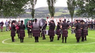 GLENROTHES AND DISTRICT PIPE BAND AT THE SCOTTISH PIPE BAND CHAMPIONSHIPS 2019 [upl. by Pirri875]