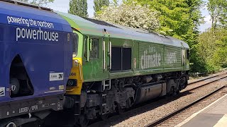 Trains at Grimsby Town amp Ulceby Including 660046607770803 09052024 [upl. by Meehahs309]