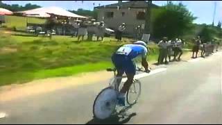 Indurain and Lance Armstrong time trial Tour 1994 [upl. by Maupin]