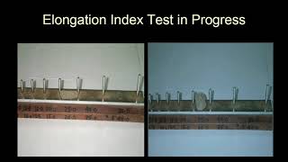 Flakiness and Elongation Index  Shape Test  Aggregate Test [upl. by Luigi]