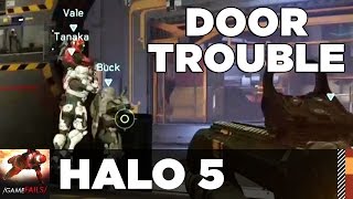 Door Trouble  Halo 5 Guardians  GameFails [upl. by Linus]