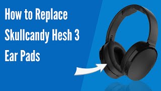 How to Replace Skullcandy Hesh 3 Headphones Ear Pads  Cushions  Geekria [upl. by Elsilrac534]