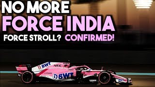 No More Force India in 2019 [upl. by Chancellor]