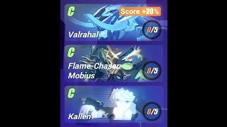 Honkai Impact 3 SEA  Masters Memorial Arena  Valrahal•Mobius•Kallen  102228 pts [upl. by Eromle218]