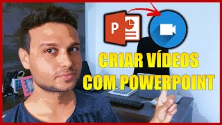 Como fazer VÃDEO COM POWERPOINT  Tutorial Completo de Screencast [upl. by Ynohtnacram]