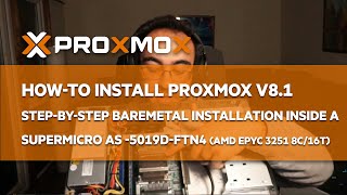 EN How to Install Proxmox 81  Complete stepbystep [upl. by Pedroza]