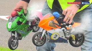 FAST NITRO RC MOTORBIKE RACING [upl. by Notyard]