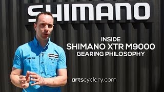 Inside Shimano XTR M9000 Gearing Philosophy [upl. by Voleta535]