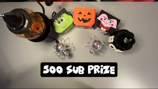 500 Sub Prize Giveaway [upl. by Benisch402]