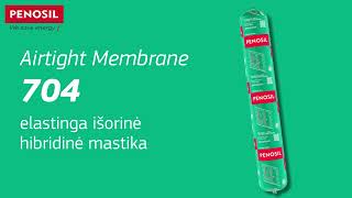 Jungčių iš lauko sandarinimas su Penosil Airtight Membrane 704 membrana [upl. by Eehc]