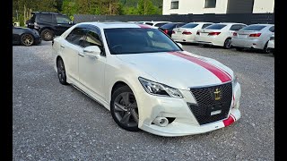 2013 Toyota Crown Athlete G Modellista pre Facelift GRS214 35l V6 315 PS [upl. by Aehcim]