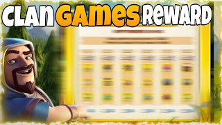 September Clan Games Rewards 2024Confirmed in Clash of Clans  Free Bookof Hero 🎁 [upl. by Calley]