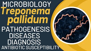 Treponema pallidum pathogenesis  Treponema pallidum microbiology lab diagnosis [upl. by Annahvas957]