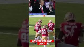 Nick Bosa  Gotta love that trump dance 🕺 [upl. by Itaws480]