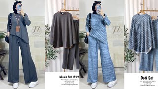 3 Beli Disini Aja Bunda ❤️ Model Gamis Terbaru Baju Setelan Wanita Masa Kini [upl. by Eelyk738]